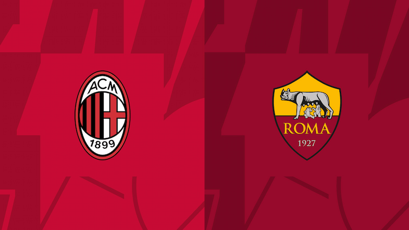 AC Milan vs AS Roma trong 5 trận gần nhất đều ghi 3 bàn thắng mỗi trận