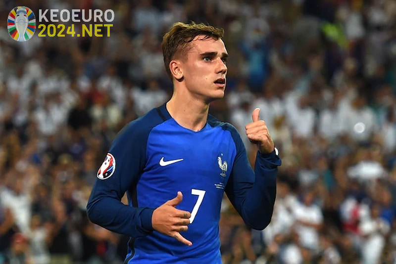 Antoine Griezmann còn cơ hội để nâng cao được thành tích ghi bàn tại Euro