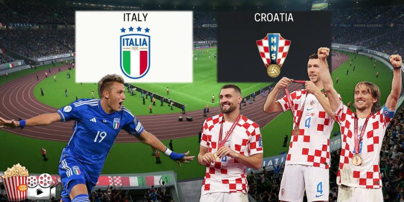 Croatia vs Italia là cuộc đối đầu hấp dẫn tại bảng B tử thần